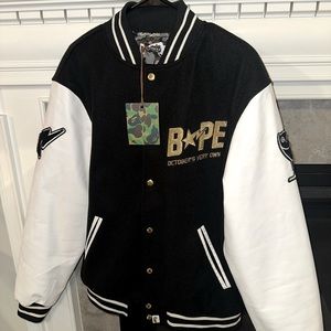 BAPE OVO VARSITY JACKET